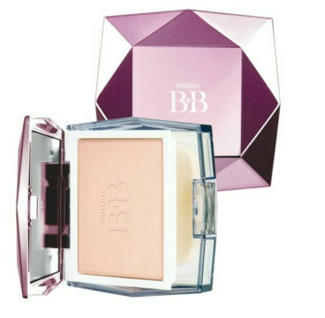 (ส่งฟรีใช้คูปองตามเงื่อนไขของ shopee มีเก็บปลายทาง) Mistine Dimond Super Powder แป้งไดมอนด์ บีบี ,แป้งแองเจิ้ลออร่าSPF25