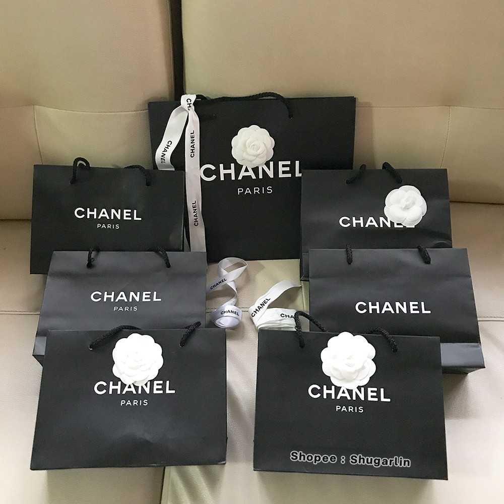 ถุงกระดาษ ถุงแบรนด์เนม Chanel แท้