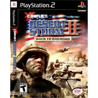 แผ่นเกมส์ Conflict Desert Storm 2 Back to Baghdad PS2 Playstation2 คุณภาพสูง ราคาถูก