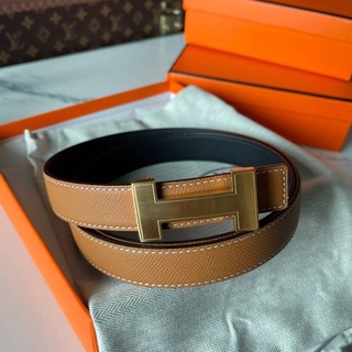 เข็มขัด HERMES CONSTANCE BELT BUCKET EPSOM ขนาด 24MM หนังแท้💯💯