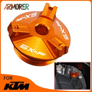 For KTM 250 350 450 SX-F 250 SX-F 350 SX-F 450 SX-F Motorcycle Aluminum Engine Oil Tank Cap Oil Filler Cup Accessories 2