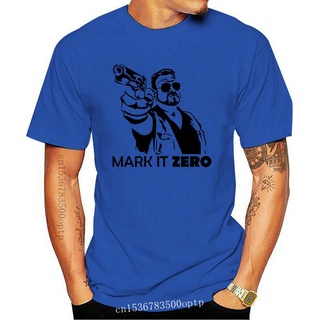 ขายดี เสื้อยืดลําลอง แขนสั้น พิมพ์ลาย Mark It Zero The Big Lebowski แฟชั่นฤดูร้อน สําหรับผู้ชาย OCpgdh18FKmooi99