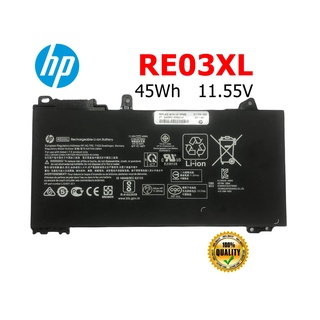 HP แบตเตอรี่ RE03XL ของแท้ (สำหรับ ProBook 430 440 445 450 455R 455 G6 RF03XL) HP Battery Notebook เอชพี