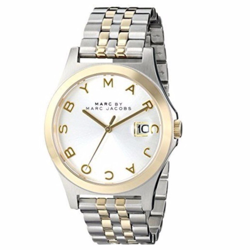Marc by March Jacob นาฬิกา ทูโทน mbm3319 two tone stainless watchgold and silver