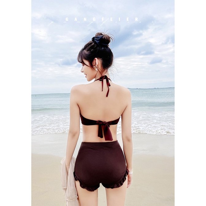 clothes ชุดว่ายน้ำแฟชั่นผู้หญิงเซ็ต 3 ชิ้น  รุ่น 0223 - รูปที่ 7