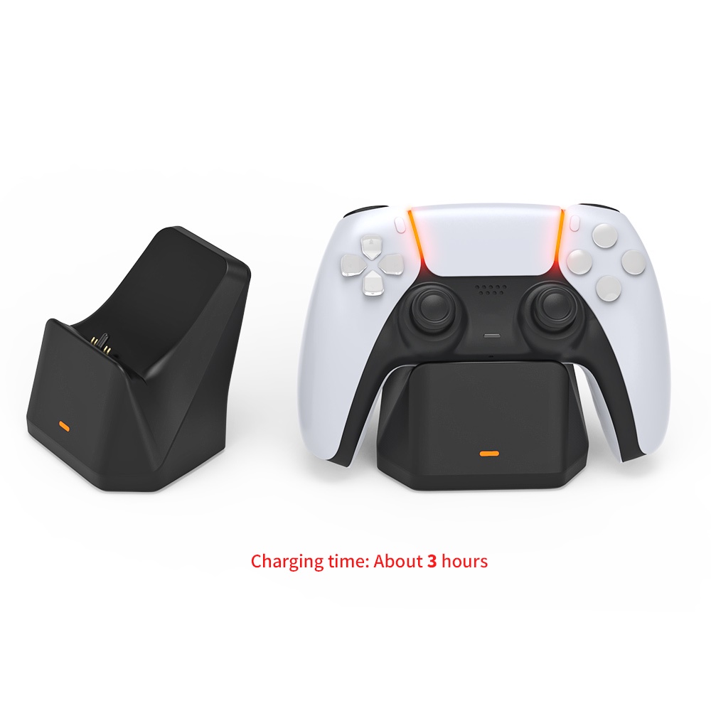 Dobe PS5 Charging Dock (TP5-0586)(แท่นชาร์จจอย PS5)(ที่ชาร์จจอย)(ขาตั้งจอย)(ที่วางจอย)