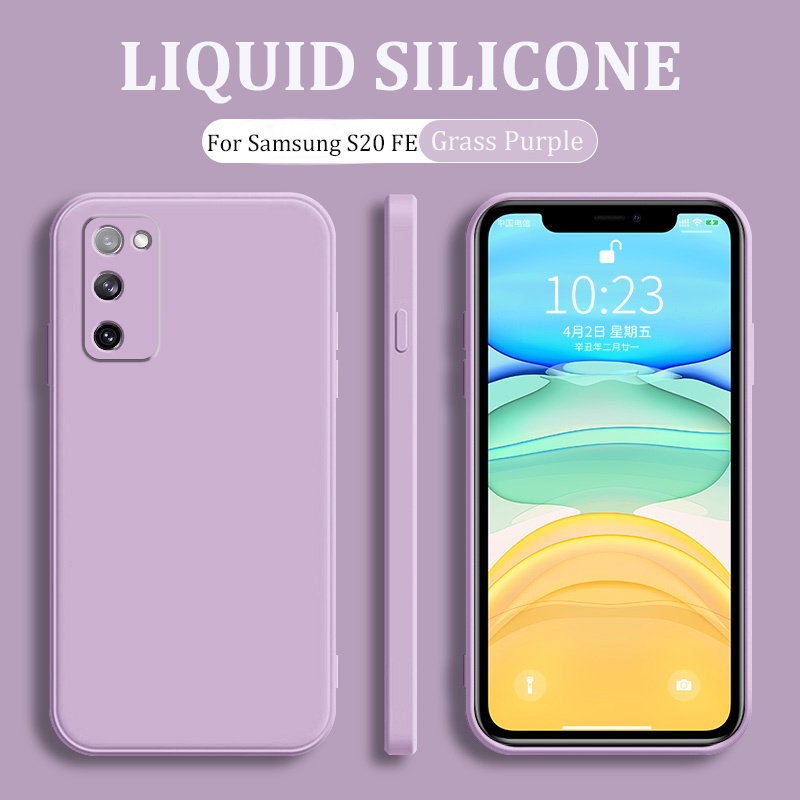 เคสซิลิโคนนิ่ม สําหรับ Samsung Galaxy A33 A53 A73 A13 A23 S20FE 4G 5G
