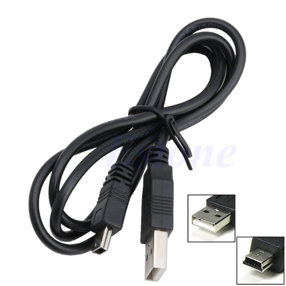 สายชาร์จอะแดปเตอร์ซิงค์ข้อมูล usb 2 . 0 male a to mini 5 pin b