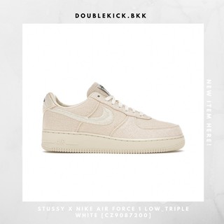 STUSSY X NIKE AIR FORCE 1 LOW_TRIPLE WHITE [CZ9087200]