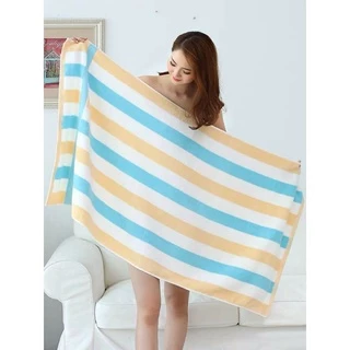 โปรแรง🔥งานโรงแรม ถุงซิปล็อค ผ้าเช็ดตัวคอตตอน เกรดพรีเมี่ยม ขนาด75*145cm. cotton100% หนานุ่ม ซับน้ำดีที่สุด