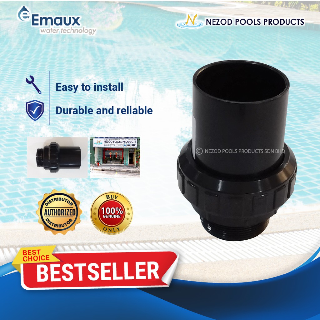 EMAUX UNION COUPLING CONNECTOR 2" - สระน้ํา NEZOD / สระว่ายน้ําว่ายน้ํา