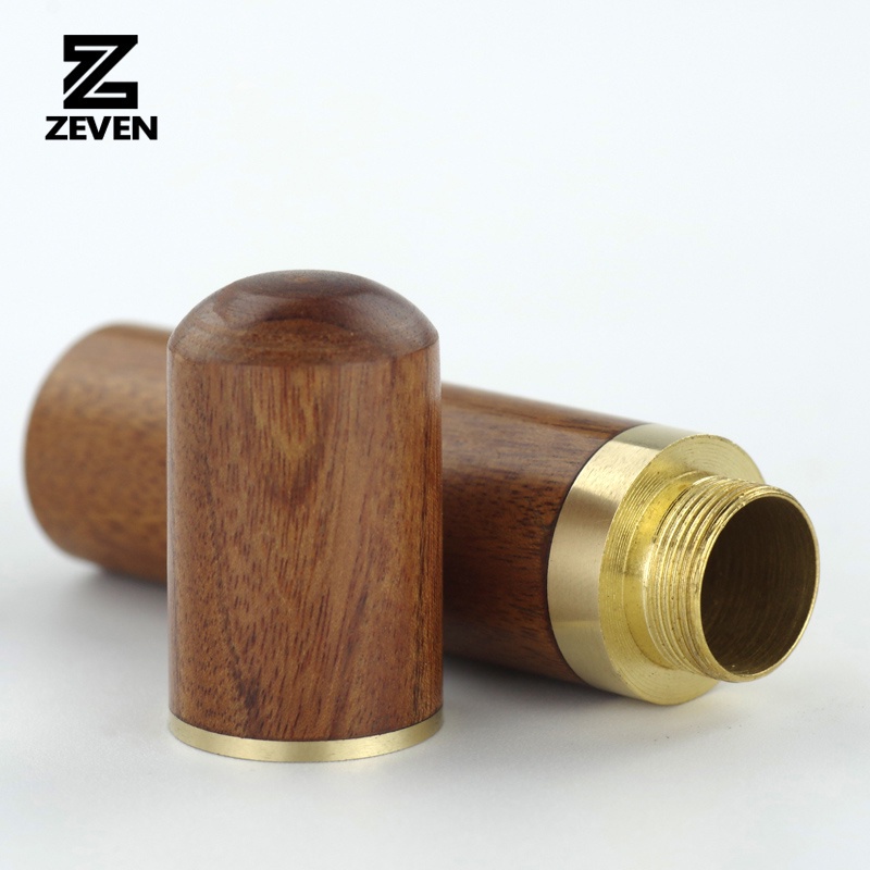 เย็บเข็มกระบอกเก็บ 1 ชิ้นทนทานปฏิบัติไม้เข็มกรณีกล่องสําหรับครอบครัวใช้และเครื่องมือหนัง - รูปที่ 3