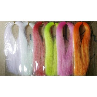 พู่แฟลชพันเบ็ดจิ๊ก ไมโครจิ๊ก Flash พันเบ็ด jigging , microjig ช่วยเพิ่มความสนใจของปลาล่าเหยื่อ
