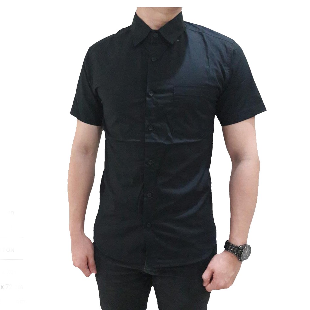 เสื้อเชิ้ตแขนสั้นผู้ชาย KEMEJA ~ เสื้อเชิ้ต Oxford ธรรมดาสําหรับผู้ชาย ~ เสื้อเชิ้ตผู้ชายอย่างเป็นทา