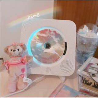 ราคาaluo - เครื่องเล่น CD ฟังเพลง แบบบลูทูธ เครื่องเล่นcd เครื่องเล่นซีดีพกพา เครื่องเล่นติดผนัง