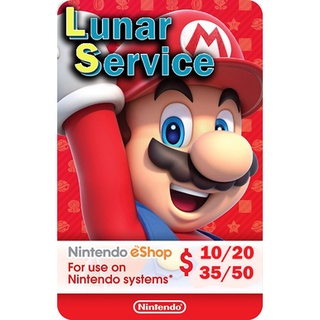 eShop US 10 / 20 / 35 / 50 $ สำหรับ US Account (รบกวนอ่านรายละเอียดสินค้า)