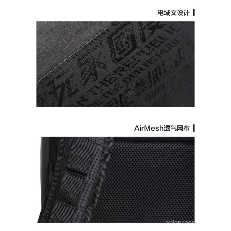 ROG BP1500 Gaming Backpack ประเทศของนักเล่นเกมสามารถถือแล็ปท็อปขนาด 15.6 นิ้ว 17.3 สีดำ BP1501