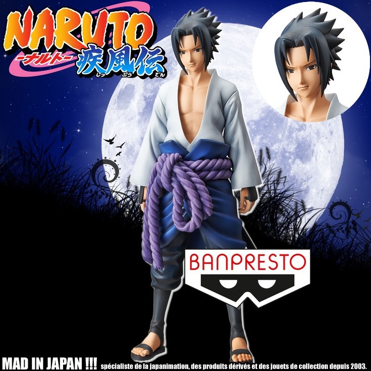 ฟิกเกอร์แท้ Naruto Shippuden – Grandista Sasuke ซาซึเกะ
