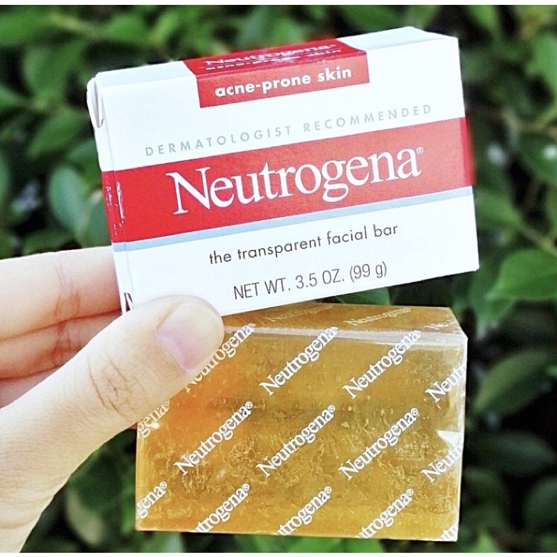 สบู่ทำความสะอาดผิวหน้าสำหรับลดสิว  Nuetrogena acne-prone skin