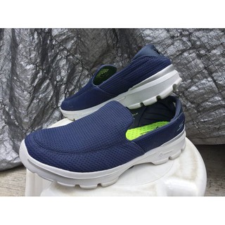 Skechers GoWalk3 Navy Blue 10US สภาพ 95% ใส่ครั้งเดียว สเก็ตเชอร์ ชาย หล่อๆ นุ่มๆ