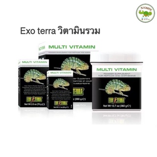 Exo Terra Multi Vitamin Powder Supplement วิตามินรวมชนิดผง