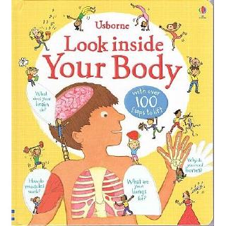 DKTODAY หนังสือ USBORNE LOOK INSIDE YOUR BODY ของแท้ 100 % พร้อมส่ง Age 5+