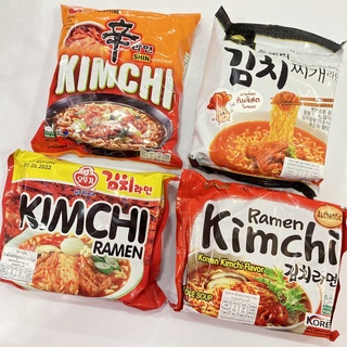 Kimchi ramyun รามยอนกิมจิเกาหลี รวมหลายแบรนด์