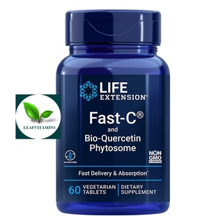 Life Extension FAST-C® AND BIO-QUERCETIN PHYTOSOME / 60 Vegetarian Tablets