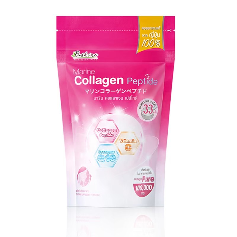 1 แถม 1 B Shine Marine Collagen Peptide 100,000 mg.
