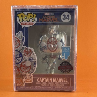 Funko POP Captain Marvel Patriotic Artist Series 34