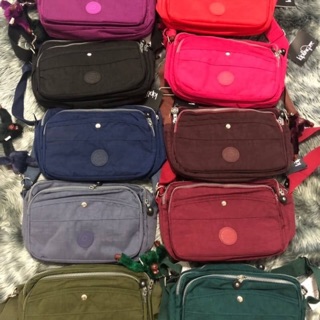 Kipling เกรดพรีเมี่ยม หัวซิปปั้ม ช่องเยอะ 5ช่อง ช่องเยอะหยิบของได้สะดวก