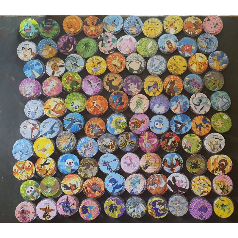 เหรียญโปเกมอน Chiki Balls Chiki Ball Tazos ตอนที่ 2