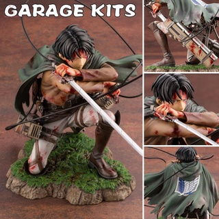 โมเดลฟิกเกอร์ Attack On Titan Levi Ackerman Pvc ของเล่นสําหรับเด็ก