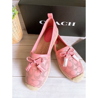 CARSON ESPADRILLE (COACH C2782) BUBBLEGUM