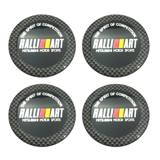 50mm. สติกเกอร์ RALLI ART สติกเกอร์ติดดุมล้อ สติกเกอร์เรซิ่น กว้าง 50 มิล.(5เซนติเมตร)