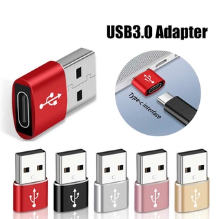 อะแดปเตอร์แปลงสายเคเบิ้ล USB Type C OTG Type-C USB 3.0 Male to USB C Female OTG Data