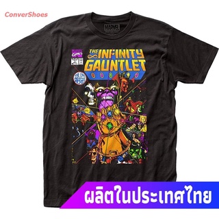 เสื้อยืดยอดนิยม Thanos The Infinity Gauntlet Fitted Jersey Tee Unisex Popular T-shirts