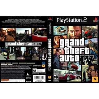 แผ่นเกมส์ PS2 Grand Theft Auto IV Brasil   คุณภาพ ส่งไว (DVD)