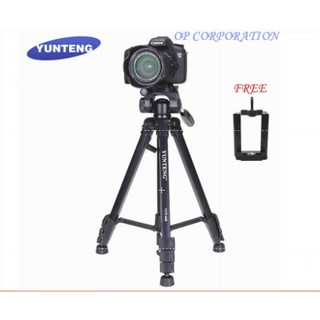 YUNTENG VCT-668/YT-888 ขาตั้งกล้องขาตั้งมือถือ3ขา tripod for camera DV Professional Photographic equipment Gimbal Head .