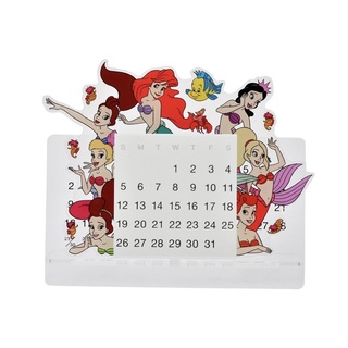 🔥 Little Mermaid Table Calendar Sister Clear Die Cut New School Life 🎌