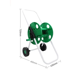 วงล้อเก็บสายยาง Water Hose Reel มีล้อ เก็ 50 เมตร สายยางโรล ที่เก็ ที่ม้วนสายยาง
