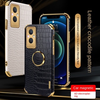 Yyn เคสโทรศัพท์มือถือ กันกระแทก ลายหนังจระเข้ แฟชั่น สําหรับ OPPO Reno 7 pro Reno 7Z 5g Reno 7 z Reno7z Reno7 pro