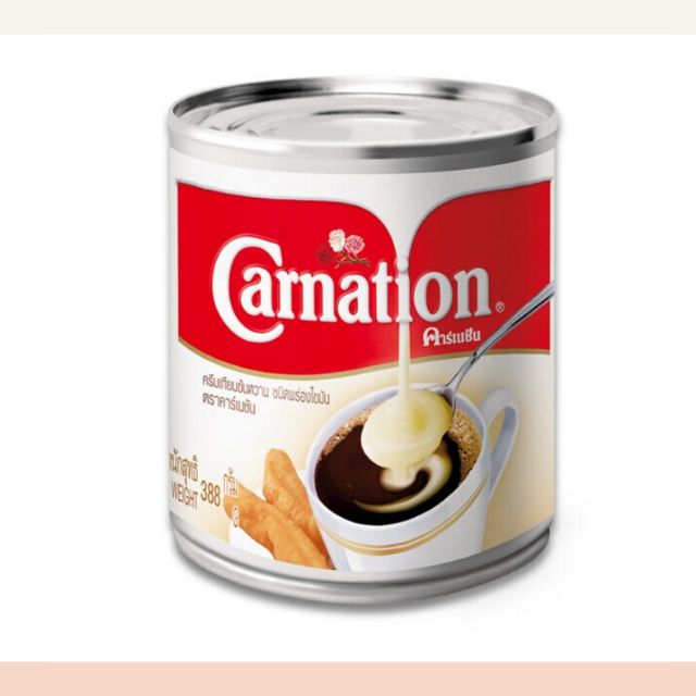 นมข้นหวาน คาร์เนชั่น 388 กรัม