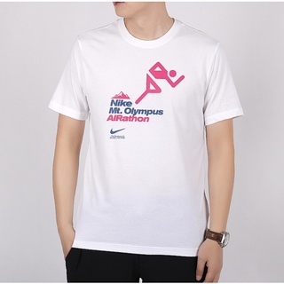 [S-5XL] Nike เสื้อยืดแขนสั้น ผ้าฝ้าย ทรงหลวม สําหรับคู่รัก ILjmgd22IJ