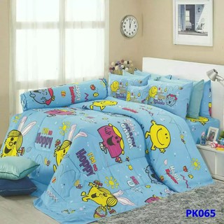 Premier Satin ผ้าปูที่นอน รวมผ้านวม ลายการ์ตูน รุ่น PK065