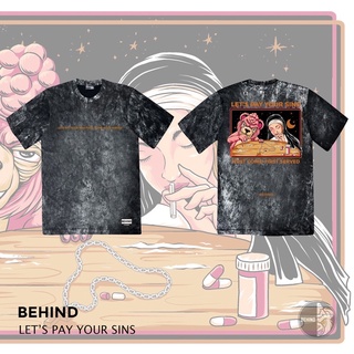 เสื้อยืดผ้าฝ้าย เสื้อยืด “ LET’S PAY YOUR SINS “ แขนสั้น แนวสตรีท Oversize เสื้อยืดชาย หญิงL XL  XXL 3XL