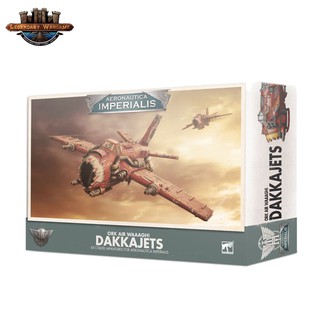 [GWพร้อมส่ง] Warhammer  Aeronautica: ORK AIR WAAAGH! DAKKAJETS โมเดลเกมสนามจำลอง