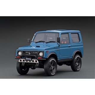 Ignitin Model : IG1722 1/18 SUZUKI Jimny (JA11) Lift Up Blue