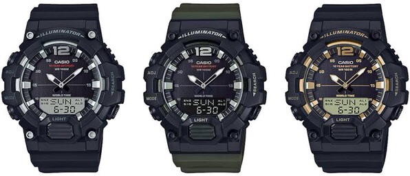 Casio HDC-700 แบตเตอรี่ 10 ปี ประกันศูนย์  1 ปี(HDC-700-9Aทอง)