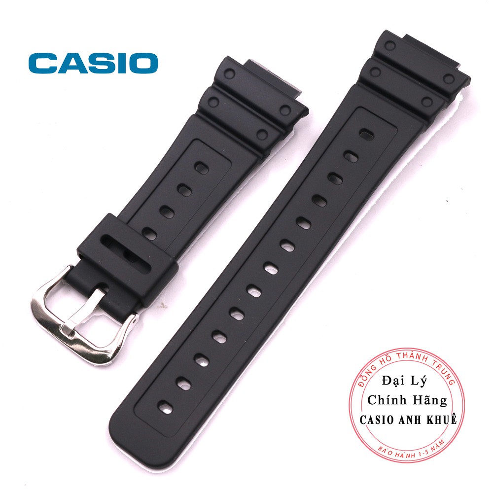 ยางรัด Casio ของแท้ สําหรับรุ่น G-5600E, GW-M5610, DW-5600E, DW-5000SL GW-M5600, G-5700B